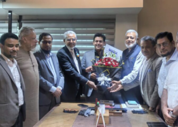 REHAB Leaders Meet MP Mustafizur Rahman Bhuiyan Dipu in Courtesy Visit, Discuss Development of Real Estate Sector
